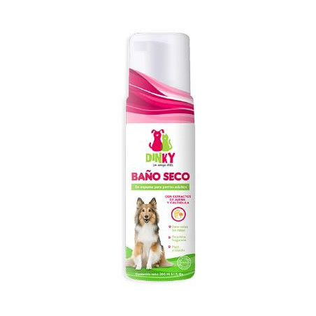 DINKY ESPUMA SECO PERRO ADULTO X 200 ml