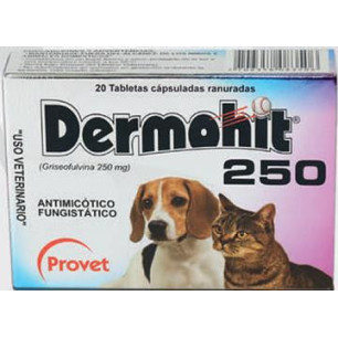 DERMOHIT 250 CAJA X 20 Tabletas