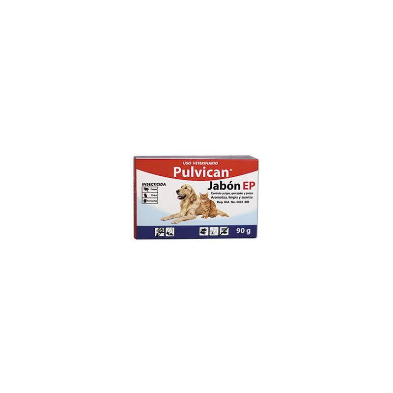 JABON PULVICAN EP 90 gr
