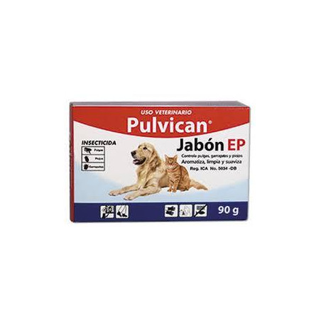 JABON PULVICAN EP 90 gr