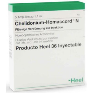 CHELIDONIUM HOMACORD X AMPOLLA