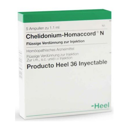 CHELIDONIUM HOMACORD X AMPOLLA