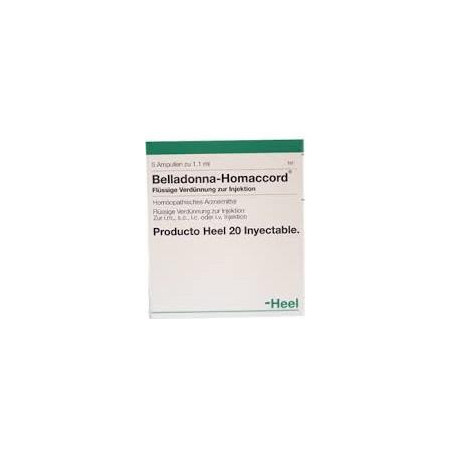 BELLADONA HOMACCORD X Ampolla