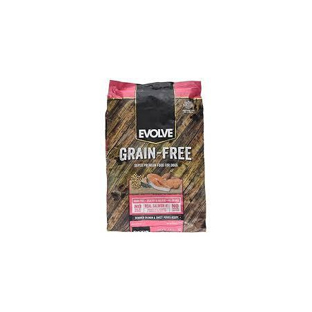 EVOLVE DOG GRAIN FREE SALMON 12lbs-5.4kg