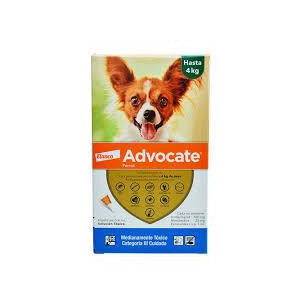 ADVOCATE PERROS X 0.4 ml Hasta 4 kg