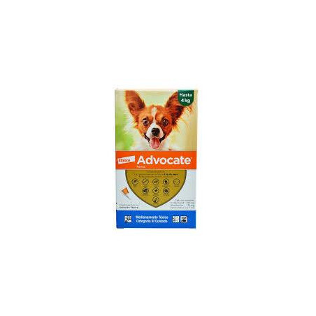 ADVOCATE PERROS X 0.4 ml Hasta 4 kg