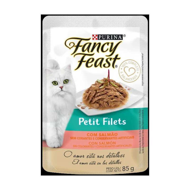 FANCY FEAST POUCH PETIT FILETS X  85 gr