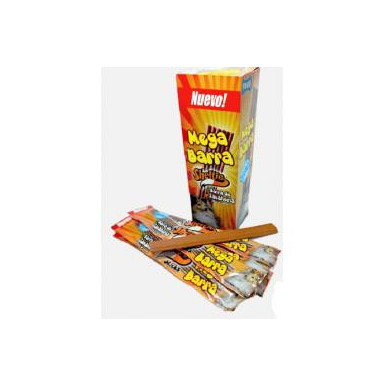 SHELTIE MEGABARRAS ZANAHORIA 38G X UND