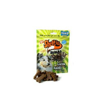SHELTIE SNACK CARNE ASADA X 85gr