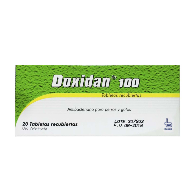 DOXIDAN 100 mgCAJA 20 TAB DOXIDAN 100 mgCAJA 20 TAB