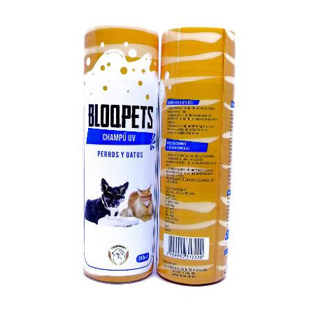 CHAMPU BLOQPETS PERROSGATOS X 240 ML