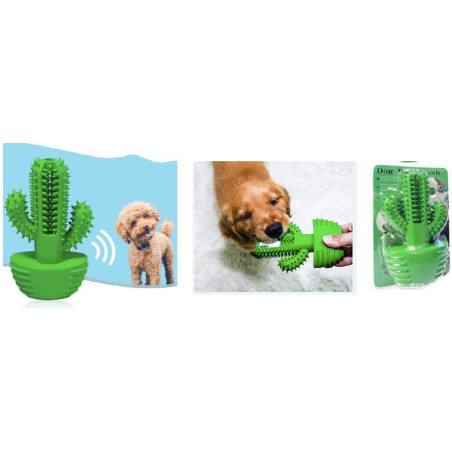 JUGUETE LIMPIADOR PARA DIENTES CACTUS