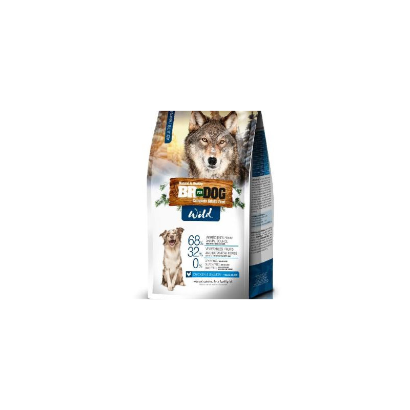 BR FOR DOG WILD ADULT POLLOSALMON X2 KG