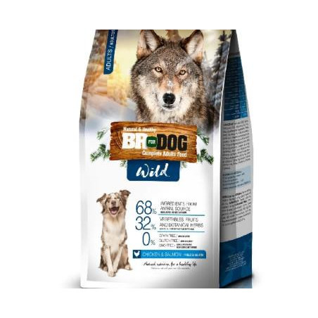 BR FOR DOG WILD ADULT POLLOSALMON X2 KG