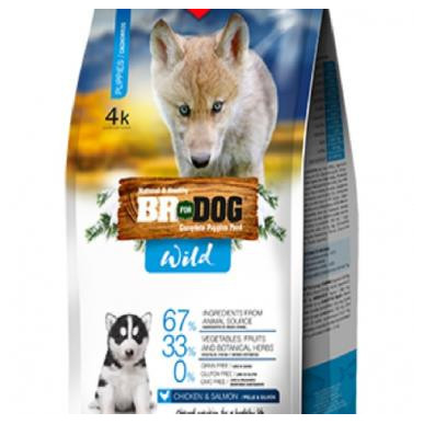 BR FOR DOG WILD PUPPY POLLOSALMON X2 KG