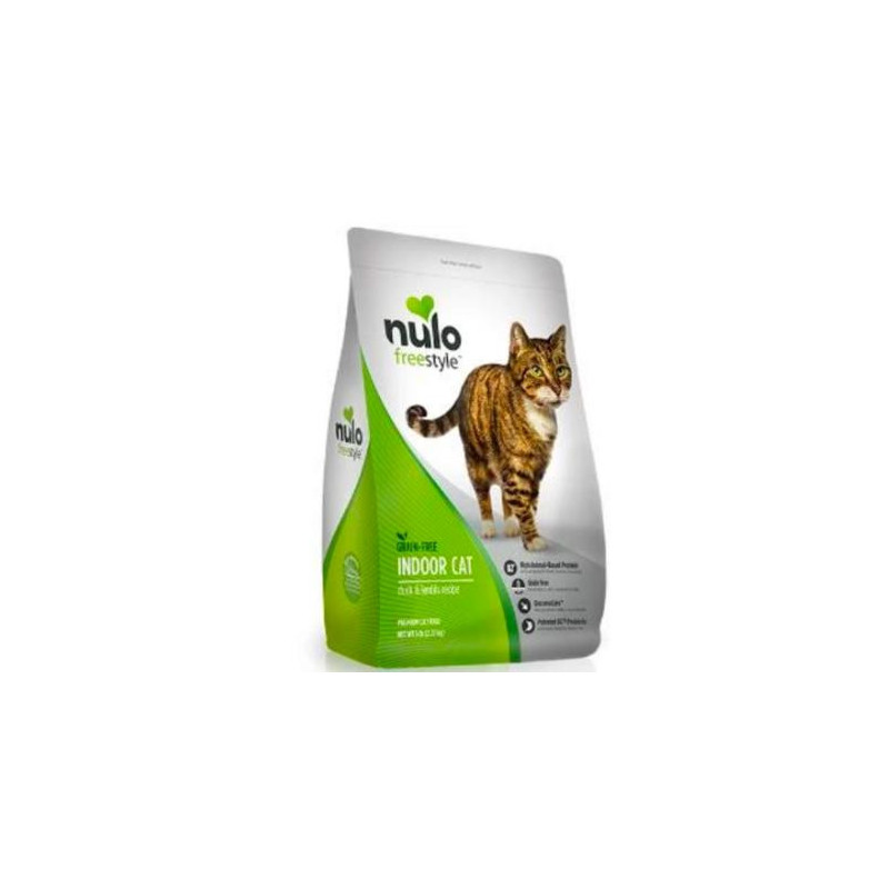 NULO GRAIN FREE INDOOR CAT DUCK X 5 LB
