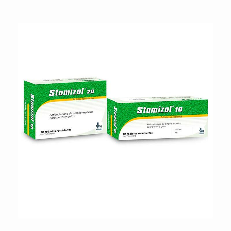STOMIZOL 10 CAJA X 10 TABLETAS STOMIZOL 10 CAJA X 10 TABLETAS