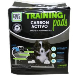 TAPETE HIGIENICO CARBON ACTIVO X 7 UNDS