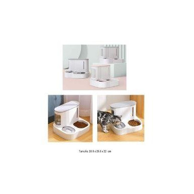 DISPENSADOR DE AGUA Y COMIDA TOWER