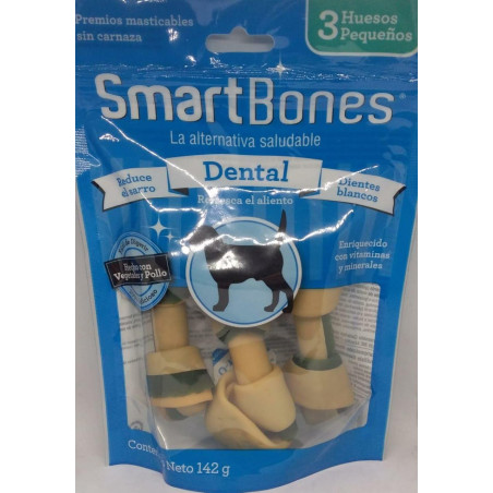 SNACK SMARTBONES DENTAL SMALL X 3 142gr