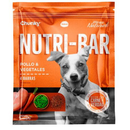 CHUNKY NUTRI-BAR POLLOVEGETALES X 150gr