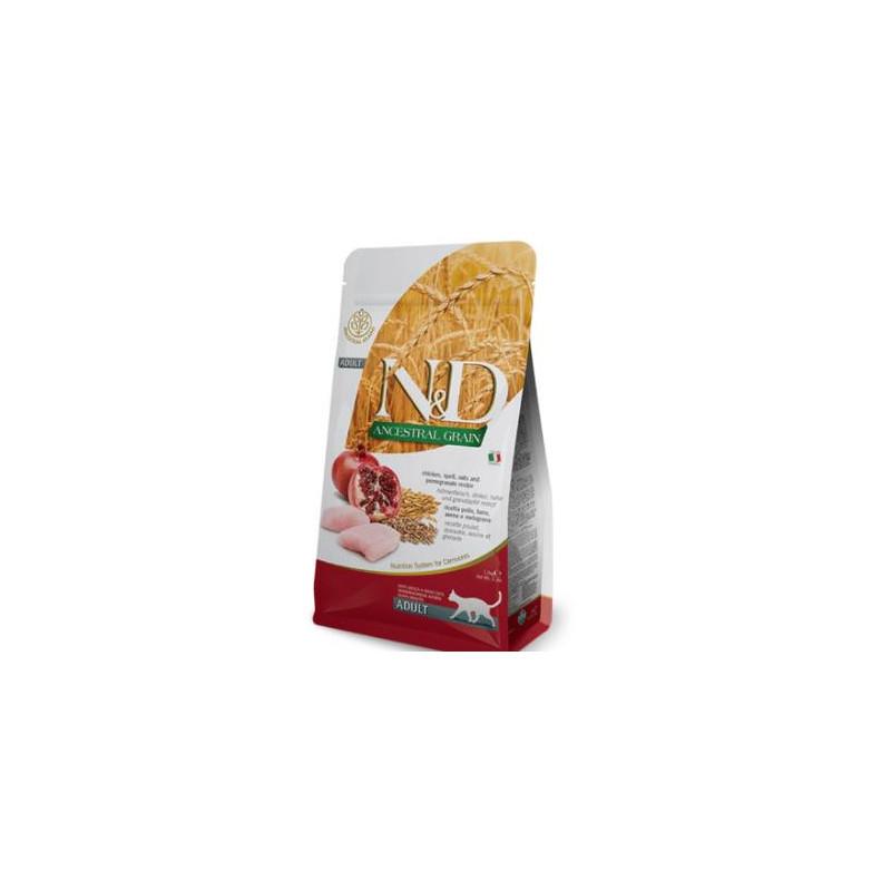 ND ANCESTRAL FELINE ADULTO POLLO X 1.5k
