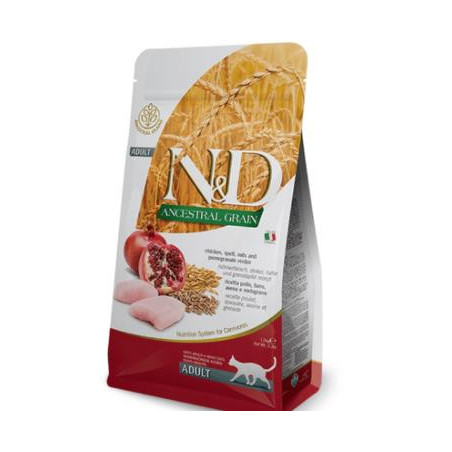 ND ANCESTRAL FELINE ADULTO POLLO X 1.5k
