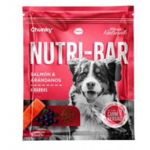 CHUNKY NUTRI-BAR SALMON Y ARANDANX 150gr