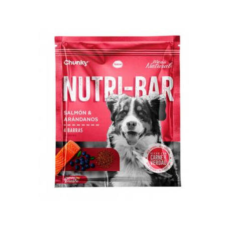 CHUNKY NUTRI-BAR SALMON Y ARANDANX 150gr