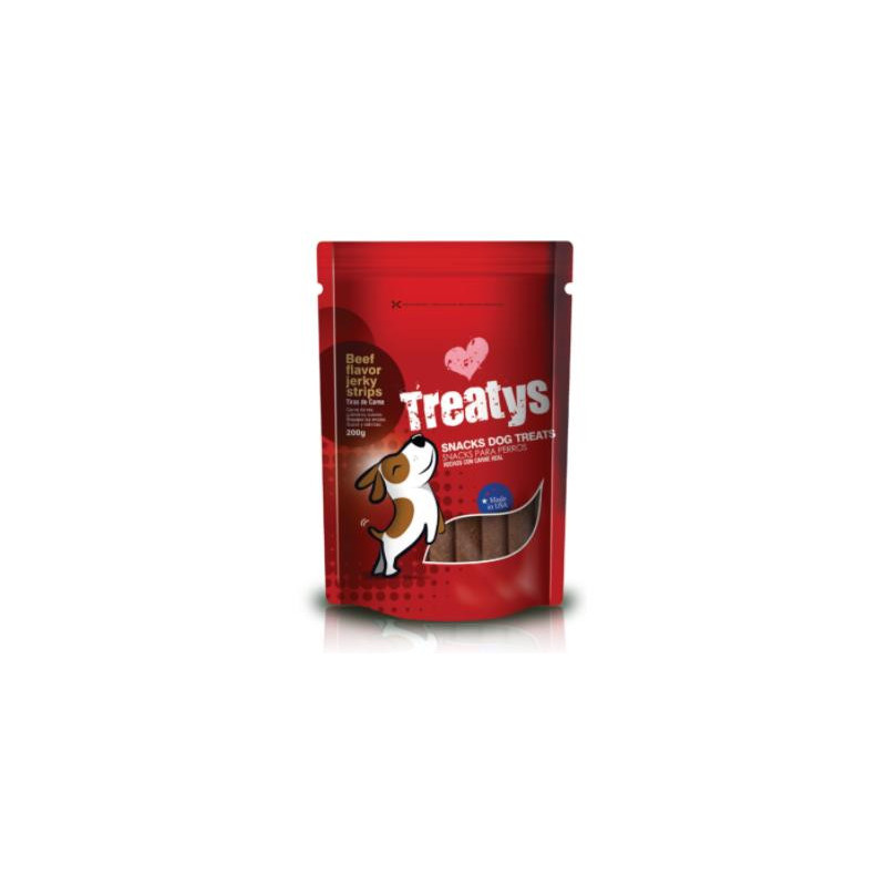 SNACK TREATYS BEEF FLAVOR JERKY STRX200g