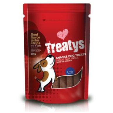 SNACK TREATYS BEEF FLAVOR JERKY STRX200g