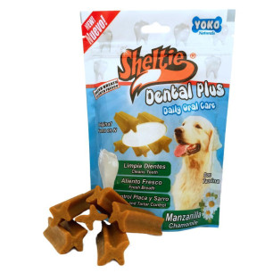 SHELTIE SNACK MANZANILLA DENTAL X 85 gr