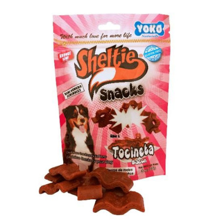 SHELTIE SNACK TOCINETA X 85 gr