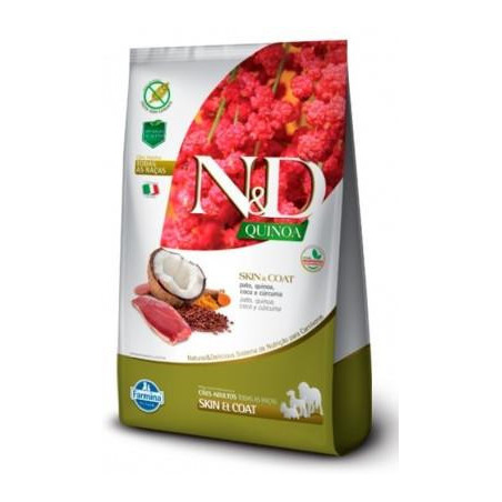 ND QUINOA DOG ADUL SKIN PATO X 2.5KG