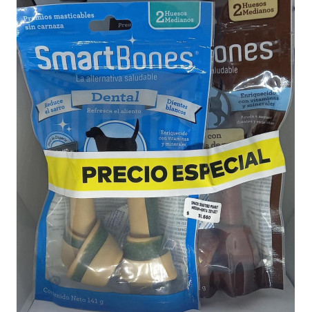 SNACK SMARTBO PEANUT MEDIUMDENTA 20DCT