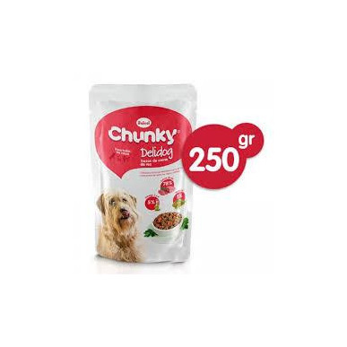 CHUNKY DELIDOG TROZOS DE CARNE X 250 gr