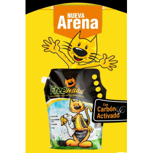ARENA FREEMIAU CARBON ACTIVADO X 4  kg