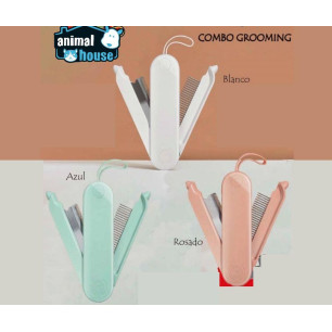 COMBO GROOMING PRACTICO 2 EN 1