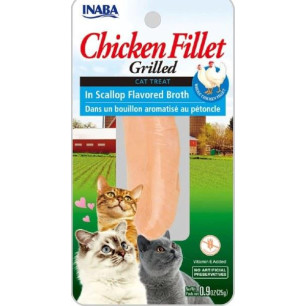 SNACK CAT GRILLED FILLET-VIERIA X 25 GR