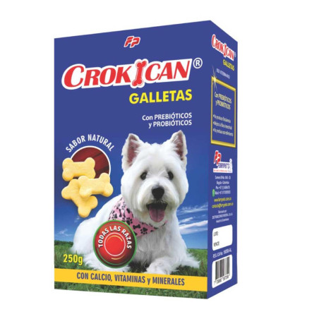 CROKICAN GALLETAS  CAJA X250GR