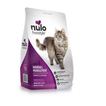 NULO CAT GRAIN FREE HAIRBALL TURKEY X12L