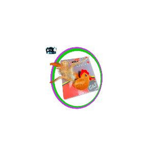 JUGUETE PARA GATO DELUXE PELUCHE GALLINA