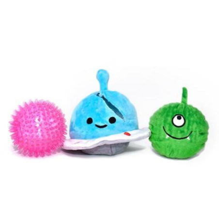 JUGUETE PRICKLES SPACESHIP WITH ALIAN