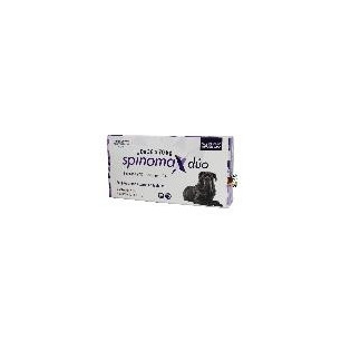 ANTIPULGAS SPINOMAX DUO X 36 A 70  kg CAJA POR 4 TABLETAS