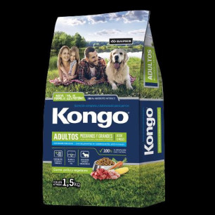 KONGO PERROS ADULTO RMG X 1.5 kg