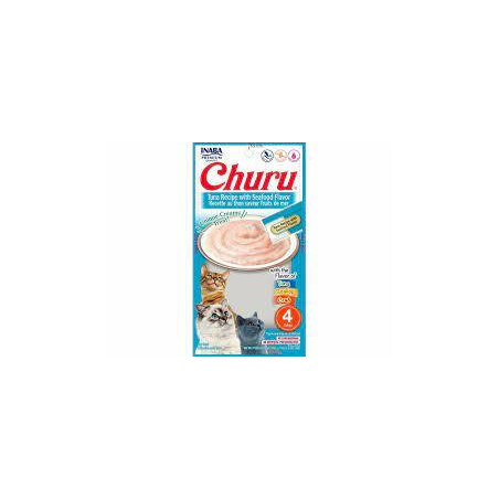CHURU SNACK ATUN & MARISCOS 4Un * 56 gr