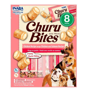 CHURU SNACK DOG POLLO SALMON 8UND X 96 gr