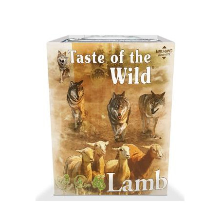 TASTE OF THE WILD BANDEJA LAMB 390gr