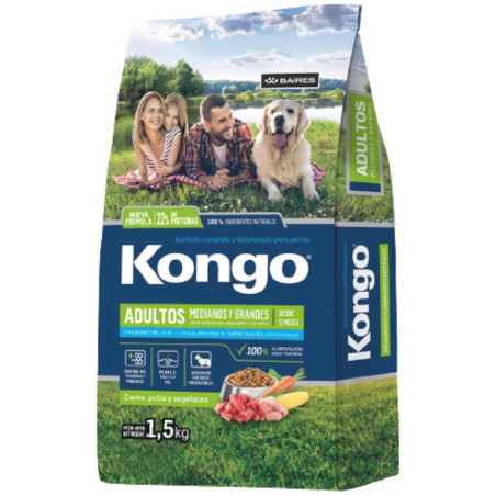 KONGO PERROS ADULTO RMG X 15 kg