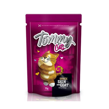 SNACK TOMMY CAT SKINCOATX 75 gr